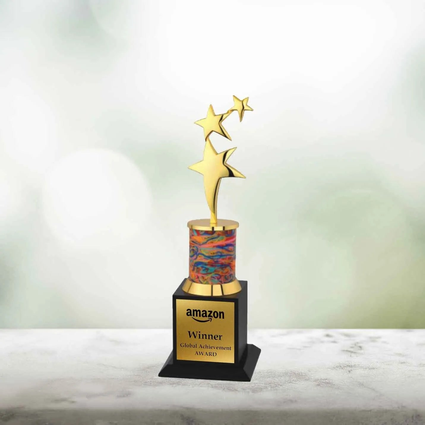 Top-Quality Golden Star Metal Victory Trophies Img 1